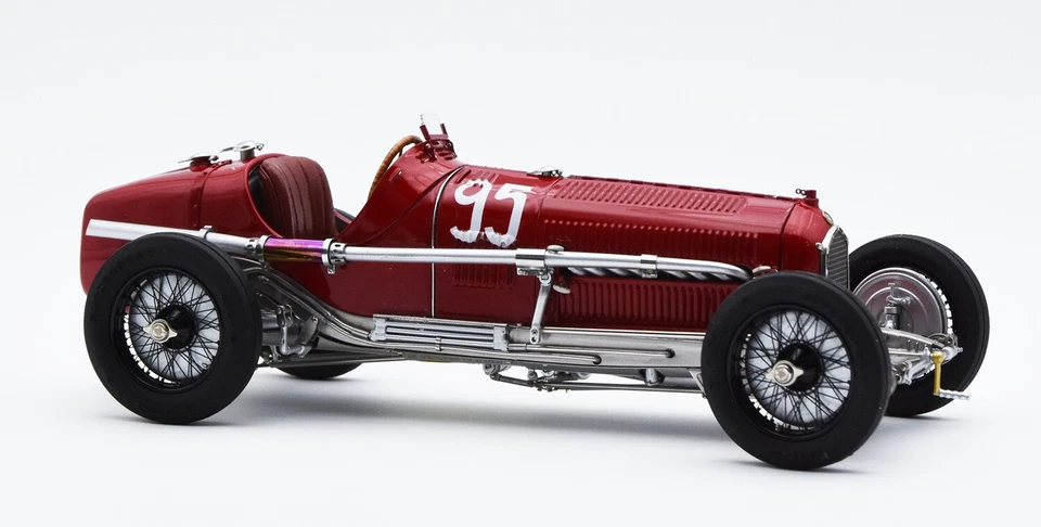 🏁 CMC M-224 Alfa Romeo P3 Caracciola, Winner Klausen Race 1932 #95 LE 1000 1:18 - Image 2 of 3