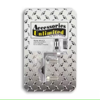 Accessories Unlimited AUC3 3-Way Aluminum Mirror Mount