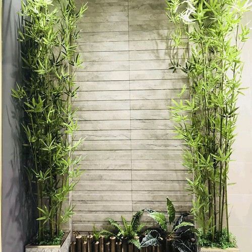 50X Artificial Bamboo Leaves Simulation Bamboo Leaf Tree Branch Garden Decor New - Picture 10 of 12