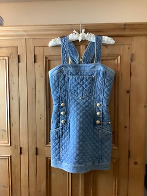 balmain denim dress women | eBay