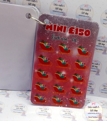 Mini Christmas savings challenge, saver | save 735 for christmas | budget binder - Picture 8 of 9