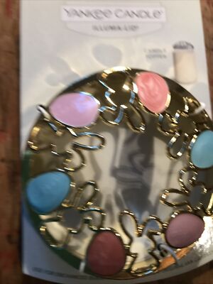 Yankee Candle Easter Eggs Illuma-Lid Jar Candle Topper BRAND NEW WITH TAGS 