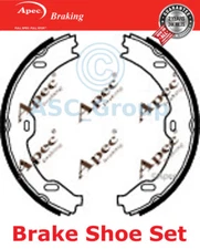 Apec Braking Replacement 182mm x 25mm Drum Brake Shoes Set SHU704