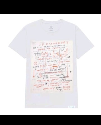 Diamond Supply Co. x Basquiat Untitled Quality Skate T-Shirt - White XL