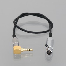 Mini-XLR TA4F Female to 3.5mm TRRS 90-angle Plug Audio Balanced Cable 0.5 6.5FT
