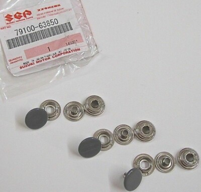 SOFT TOP SNAPS 12 TLG KIT FÜR SAMURAI SIDEKICK TRACKER NEU