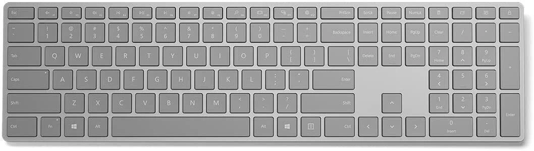 MZFANG Tastiera Numerica 18 Tasti Wireless Tastierino Numerico 2.4G Bluetooth Numeric Keypad numeriche Tastiere Numero Sottile con Esteso Ricevitore USB Portatile per Laptop Notebook PC Desktop
