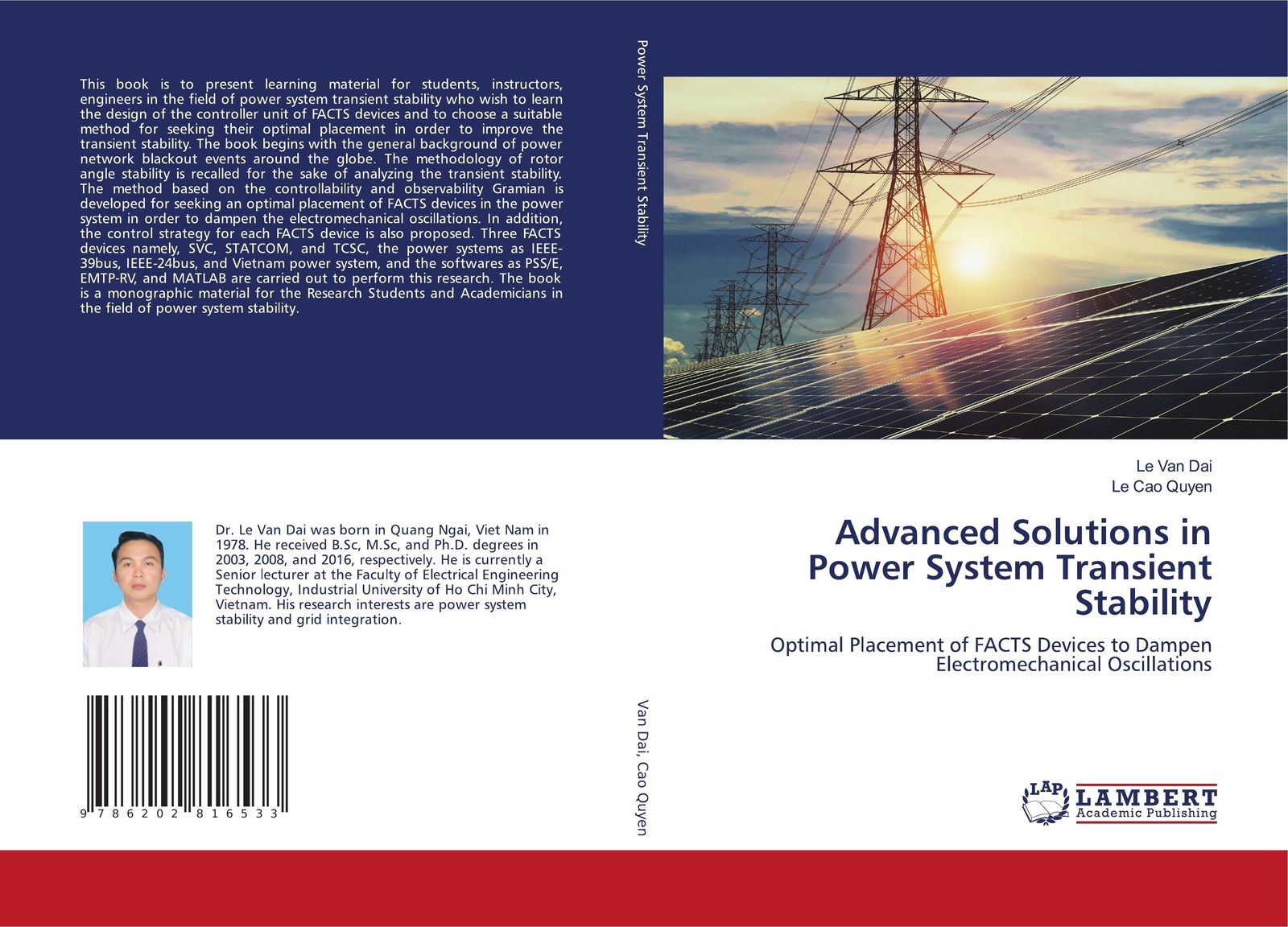 Thumbnail - Advanced Solutions In Power System Transient Stability Le Van Dai (u.