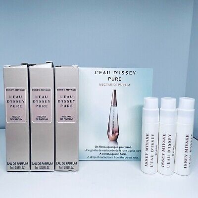 3 Issey Miyake Perfume Sample Spray 0.6ml/1ml -Choose Your 3 Issey Miyake Perfume Sample Spray 0.6ml/1ml -Choose Your