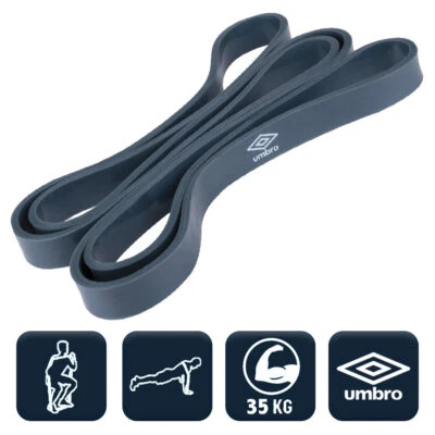 Umbro Fitness Widerstandsband 35 kg Fitnessband Klimmzugband Bänder Gummiband