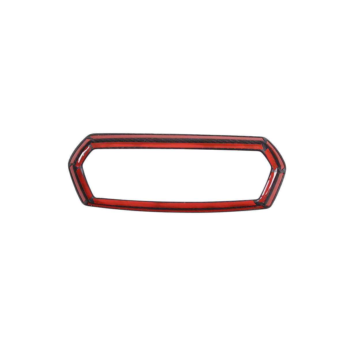 Real Carbon Fiber Car Rear Seat Air Vent Outlet Trims For Lamborghini URUS 18-21