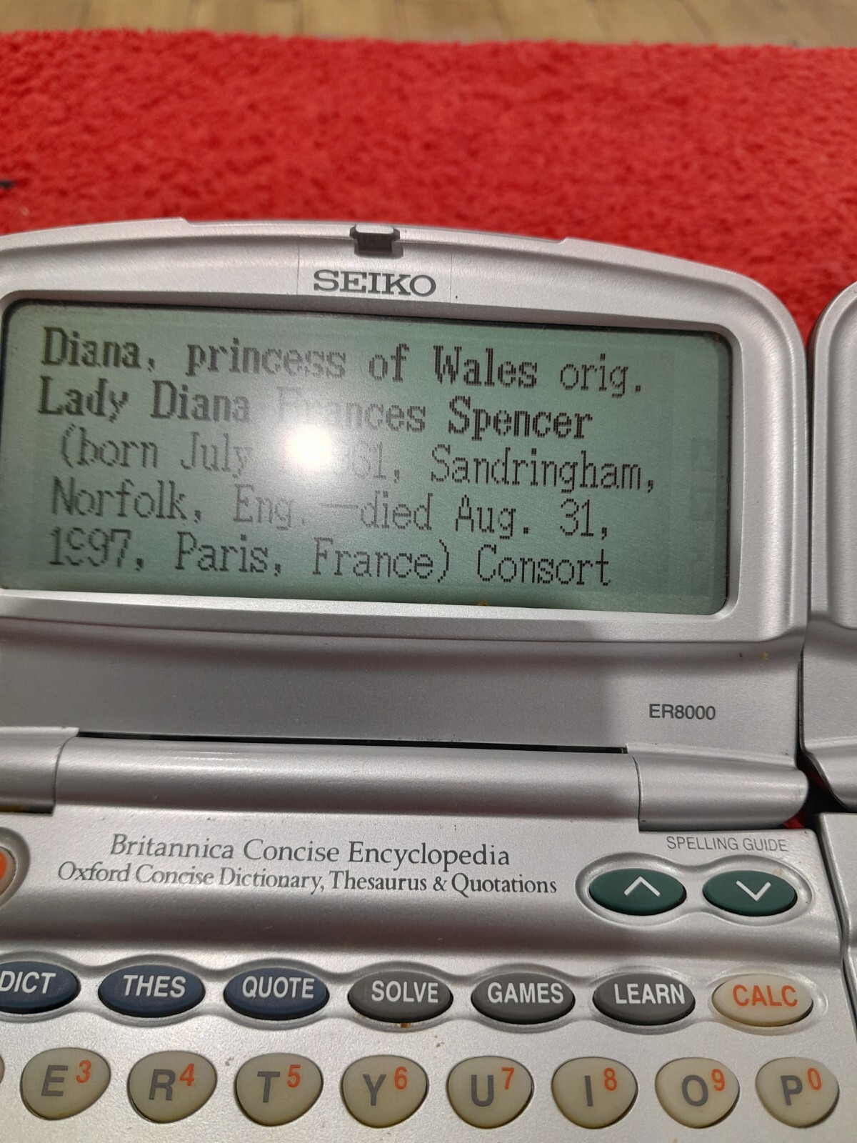 Seiko ER8000 Dictionary for sale online eBay