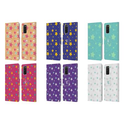HEAD CASE DESIGNS STERNE MUSTER BRIEFTASCHE HÜLLE HUELLE FÜR SAMSUNG HANDYS 1