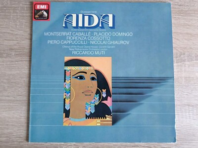 AIDA/Giuseppe Verdi    LP/Grosser Querschnitt in Italienischer Sprache/1974