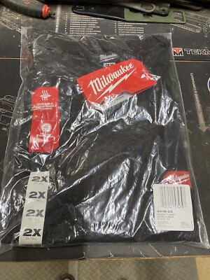 New NWT 2XL XXL BLK POCKET T-SHIRT Milwaukee Black Short Sleeve | eBay