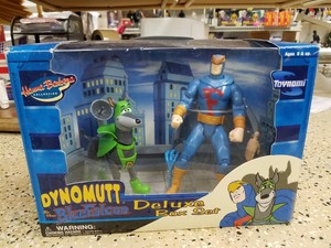 Hanna Barbara Dynomutt And Blue Falcon Figure Set Ebay