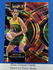 2024 #193 Skylar Diggins-Smith Panini Select WNBA Premier Red Ice Prizm Storm