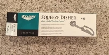 Vollrath 47371 S/S 3.7 Oz / #8 Squeeze Disher w/ Grey Extended Handle