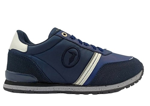 TRUSSARDI JEANS Scarpa sportiva bassa - bianco oro - Boscaini Scarpe