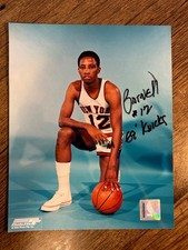 Dick Barnett NBA Autograph #12 8” x 10” Photo Vintage Knicks