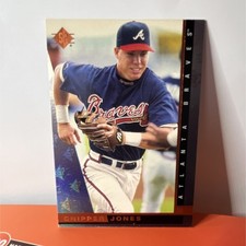 Upper Deck 1997 SP Chipper Jones #25 Atlanta Braves Baseball Card