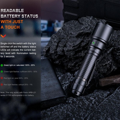 Linterna LED Fenix WF26R con base de carga 3000 lúmenes para policía y guardia - Imagen 10 de 14