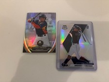 Bowman Platinum  George Springer  (RC) + Andres Gimenez Silver RC Blue Jays
