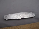 Fine GORHAM Victorian Sterling FOLDING FRUIT KNIFE-Silver Blade & Pip Pick-1898