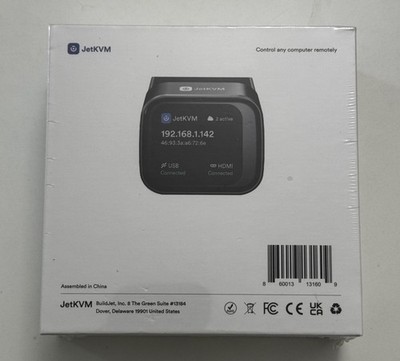 JetKVM Next-Gen Open-Source KVM over IP Remote Management Device - Sealed