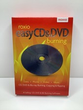 New Roxio Easy CD DVD Blu-Ray Burning software PC video convert ripping copy