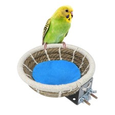 Bird Nest Breeding Nest Bed Bird Cage House for Parrots Budgies Parakeets Coc...