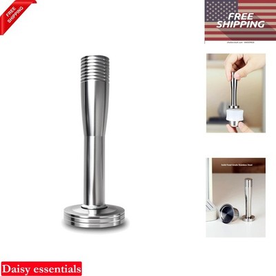 Coffee Tamper 30mm Chrome Stainless Steel Espresso Press Heavy Duty Barista Tool