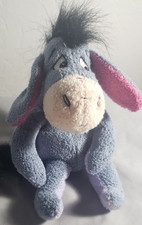 Disney Store Mini Bean Bag Huggy Eeyore 9 inch Vintage