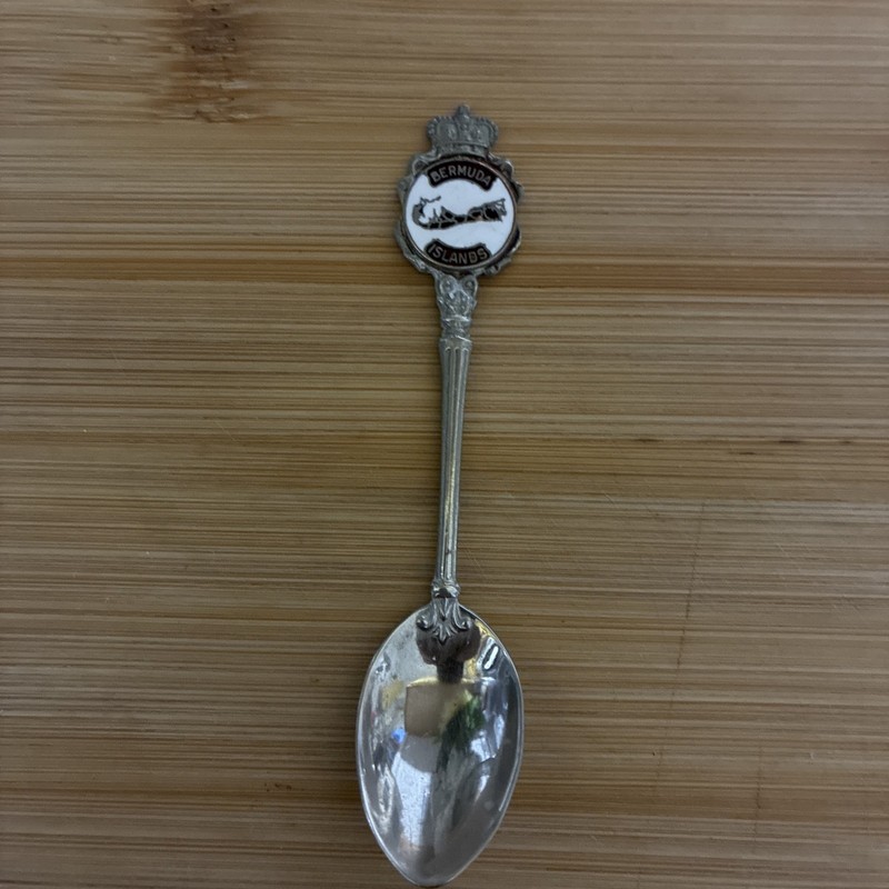 Vintage Souvenir Spoon Collectible Bermuda Islands