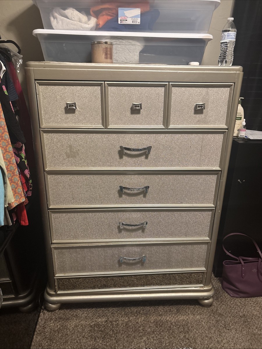 mainstays classic 5 drawer dresser white Mainstays Classic 5 Drawer Dresser, White