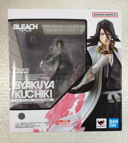 FIGURINE (FIGURE) BLEACH - BYAKUYA KUCHIKI - THE BLOOD WARFAR JAPAN NEW (BANDAI - Imagen 1 de 9
