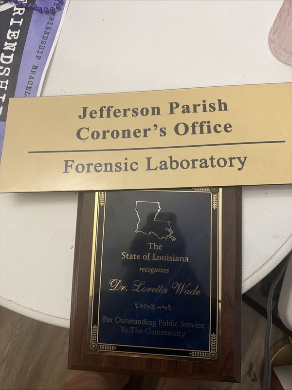 NCIS New Orleans TV Show Actual Props And Set Decoration Coroner Loretta wade 