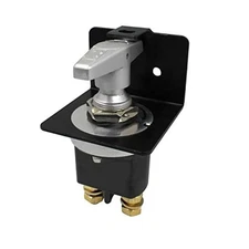 Battery Disconnect Switch with Lockout Plate Fits Negative Battery Doctor 