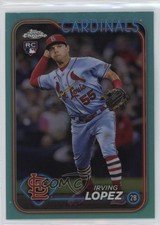 2024 Topps Chrome Aqua Refractor /199 Irving Lopez #95 rp9
