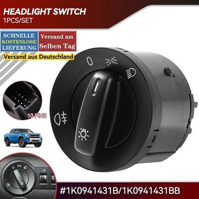 Lichtschalter Schalter für VW Golf 5 6 EOS Passat Jetta Tiguan Sharan,1K0941431B