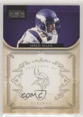 2011 Playoff National Treasures 15/99 Jared Allen #84 5w7