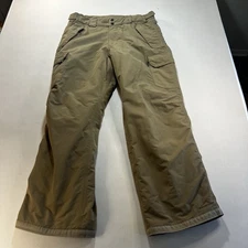 Polar Edge Silver Series Snow Ski Pants Mens XL Beige Windproof Water Resistant