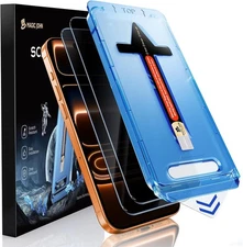 MAGIC JOHN Privacy Glass Screen Protector For iPhone 17 16 15 14 13 12 11Pro Max
