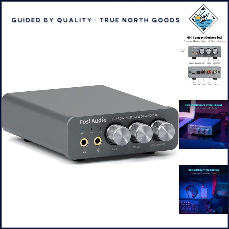 Digital-to-Analog Converter for Gaming with Low Distortion and Dynamic Range