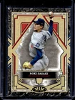 2025 Topps Tier One Roki Sasaki 3 Rookie RC #75 Dodgers