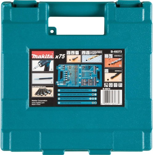 Makita B-49373 75-teiliges metrisches Bohr- und Schraubenbit-Set - Bild 3 von 4