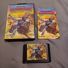Sega Genesis Sunset Riders - CIB Tested/Working