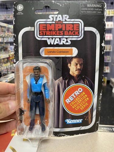 Star Wars Retro Collection Lando Calrissian Bespin Brand New On Card! Quick Ship