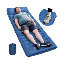 Sleeping Pad, 6 Inch Sleeping Mat Camping Self Inflating Sleeping Pad for Campin