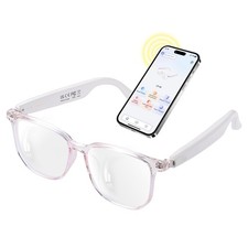 AI Smart Glasses with Real-Time Translation, Wireless Bluetooth 5.3, Smart Si...